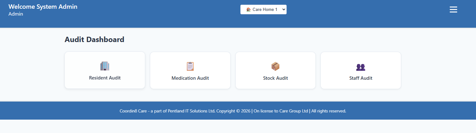 Audit Dashboard and Financial Invoicing